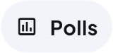 Polls action button